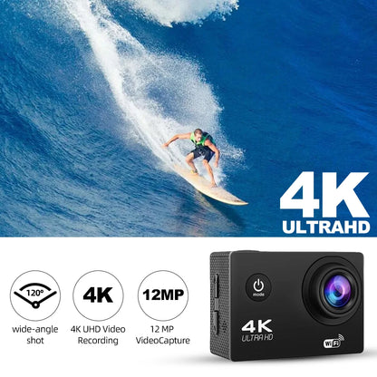 The Original Sea Vibe 4K Waterproof Action Camera